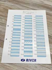 P15 R弹力系列[缎带、带、绳子] RIVER 更多图片
