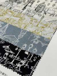 28116 60线精纺细布风景印花布[面料] SUNWELL 三维尔 更多图片