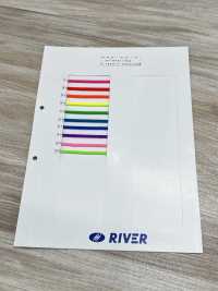 A-3000 Melacool 圆绳子，八股[缎带、带、绳子] RIVER 更多图片