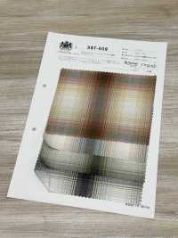 SBT-008 40/1 有机天丝™莱赛尔纤维斜纹格纹[面料] 桑村纤维 更多图片