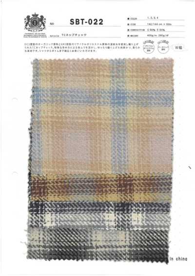 SBT-022 TC小线结格纹