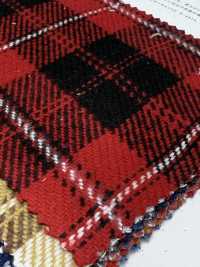 K-4028 起绒股斜纹格子格纹[面料] 桑村纤维 更多图片