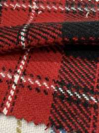 K-4028 起绒股斜纹格子格纹[面料] 桑村纤维 更多图片