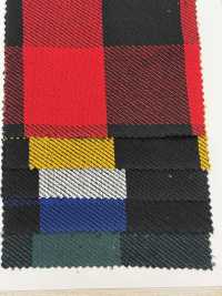 CH-6325 三股斜纹格纹[面料] 桑村纤维 更多图片