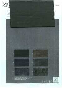 1010352 24ゲージ 梳毛むり TWモクロディ[面料] 泷定名古屋 更多图片