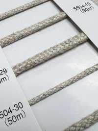 5504-29 麻系列圆绳 16股[缎带、带、绳子] RIVER 更多图片