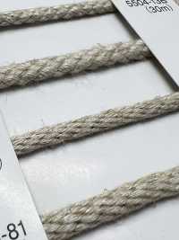 5504-80 麻系列圆绳 Kongouchi[缎带、带、绳子] RIVER 更多图片