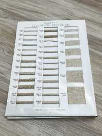 5504-9 麻系列平纹带[缎带、带、绳子] RIVER 更多图片