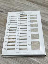 5504-10 麻系列平纹带[缎带、带、绳子] RIVER 更多图片