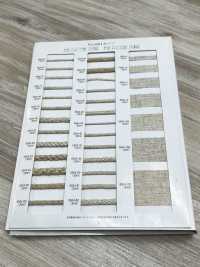 5504-12 麻系列平纹带[缎带、带、绳子] RIVER 更多图片