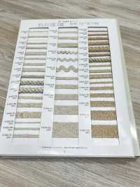 R-5505-24SS 麻系列斜子带[缎带、带、绳子] RIVER 更多图片