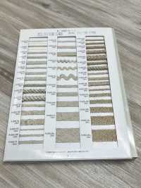 R-5505-25S 麻系列斜子带[缎带、带、绳子] RIVER 更多图片