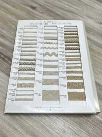 R-5505-27L 麻系列斜子带[缎带、带、绳子] RIVER 更多图片