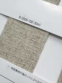 R-5505-108 麻系列橡胶胶带[缎带、带、绳子] RIVER 更多图片