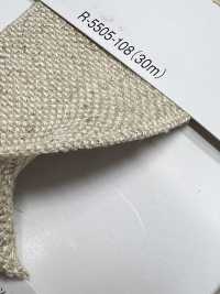 R-5505-108 麻系列橡胶胶带[缎带、带、绳子] RIVER 更多图片