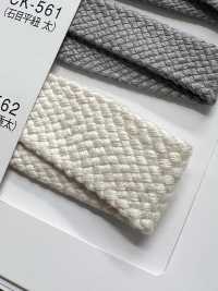 CK-562 光泽石纹扁绳子，加厚款[缎带、带、绳子] 更多图片
