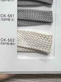 CK-562 光泽石纹扁绳子，加厚款[缎带、带、绳子] 更多图片