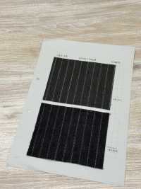 810-YW 针条纹条纹丹宁布11盎司[面料] 吉和织物 更多图片