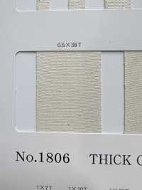 NO1805 中等厚度的棉质塔夫[缎带、带、绳子] RIVER 更多图片