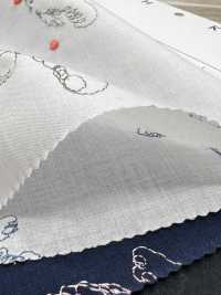 1026-647-1 60精纺细布刺绣鸟[面料] HOKKOH北高 更多图片