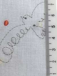 1026-647-1 60精纺细布刺绣鸟[面料] HOKKOH北高 更多图片