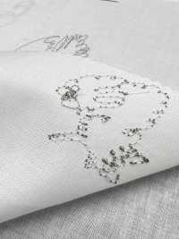 1026-648-1 60精纺细布刺绣猫[面料] HOKKOH北高 更多图片