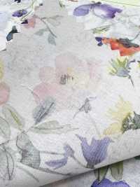 DP-5000-3 60精纺细布印花水彩花卉图案[面料] HOKKOH北高 更多图片