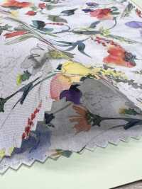 DP-5000-3 60精纺细布印花水彩花卉图案[面料] HOKKOH北高 更多图片