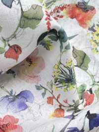 DP-5000-3 60精纺细布印花水彩花卉图案[面料] HOKKOH北高 更多图片