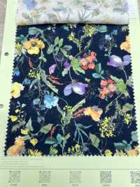 DP-5000-3 60精纺细布印花水彩花卉图案[面料] HOKKOH北高 更多图片