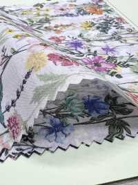 DP-5000-4 60精纺细布数码印花垂直流动花朵[面料] HOKKOH北高 更多图片