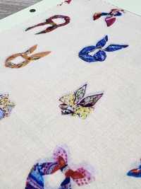 DP-7940-1 60精纺细布喷墨围巾[面料] HOKKOH北高 更多图片