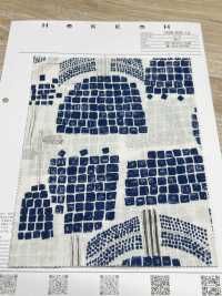 1026-625-14 60种精纺细布砖花卉[面料] HOKKOH北高 更多图片