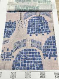 1026-625-14 60种精纺细布砖花卉[面料] HOKKOH北高 更多图片