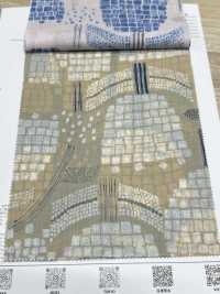 1026-625-14 60种精纺细布砖花卉[面料] HOKKOH北高 更多图片