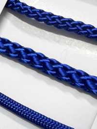 R-205L 光泽圆绳子8股色织[缎带、带、绳子] RIVER 更多图片