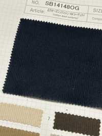 SB14148OG 宽幅有机棉 14W灯芯绒[面料] 柴屋 更多图片