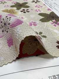 KKP2338-D-NSAKURA 二子丝绉活泼樱花[面料] 小纹工房(宇仁纤维) 更多图片