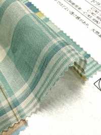 35528 80 % 线有机棉精纺细布，马德拉斯格纹[面料] SUNWELL 三维尔 更多图片