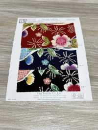 KKP2338-D-UMENIHITTA 二子丝绉李子和引田[面料] 小纹工房(宇仁纤维) 更多图片