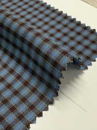 3SG042 再生涤纶聚酯纤维格纹[面料] CHAMBRAY 更多图片