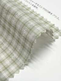 3SG040 有机棉精制​​多臂提花格纹[面料] CHAMBRAY 更多图片