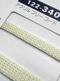 122-340 不含腈纶绳子的扁平绳[缎带、带、绳子] DARIN 更多图片