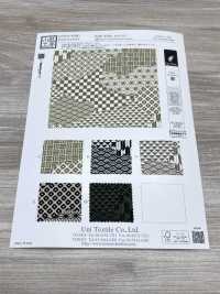 KKP3338-D1147 丝绉Chirimen®[面料] 小纹工房(宇仁纤维) 更多图片