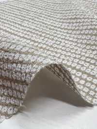 KKP3338-D1127 Futako 丝绉单色印花江户小纹鹿子单珠地[面料] 小纹工房(宇仁纤维) 更多图片