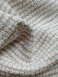 KKP3338-D1127 Futako 丝绉单色印花江户小纹鹿子单珠地[面料] 小纹工房(宇仁纤维) 更多图片