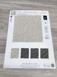 KKP3338-D1127 Futako 丝绉单色印花江户小纹鹿子单珠地[面料] 小纹工房(宇仁纤维) 更多图片