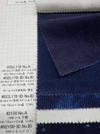 SEL178-ID 14W 赤耳（红边）夏季灯芯绒[面料] 云井美人（中部别珍） 更多图片