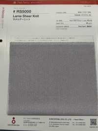 RS5000 ラメ シアー ニット[面料] SUNCORONA ODA 更多图片