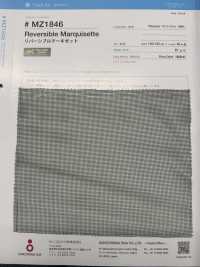 MZ1846 リバーシブル マーキゼット[面料] SUNCORONA ODA 更多图片